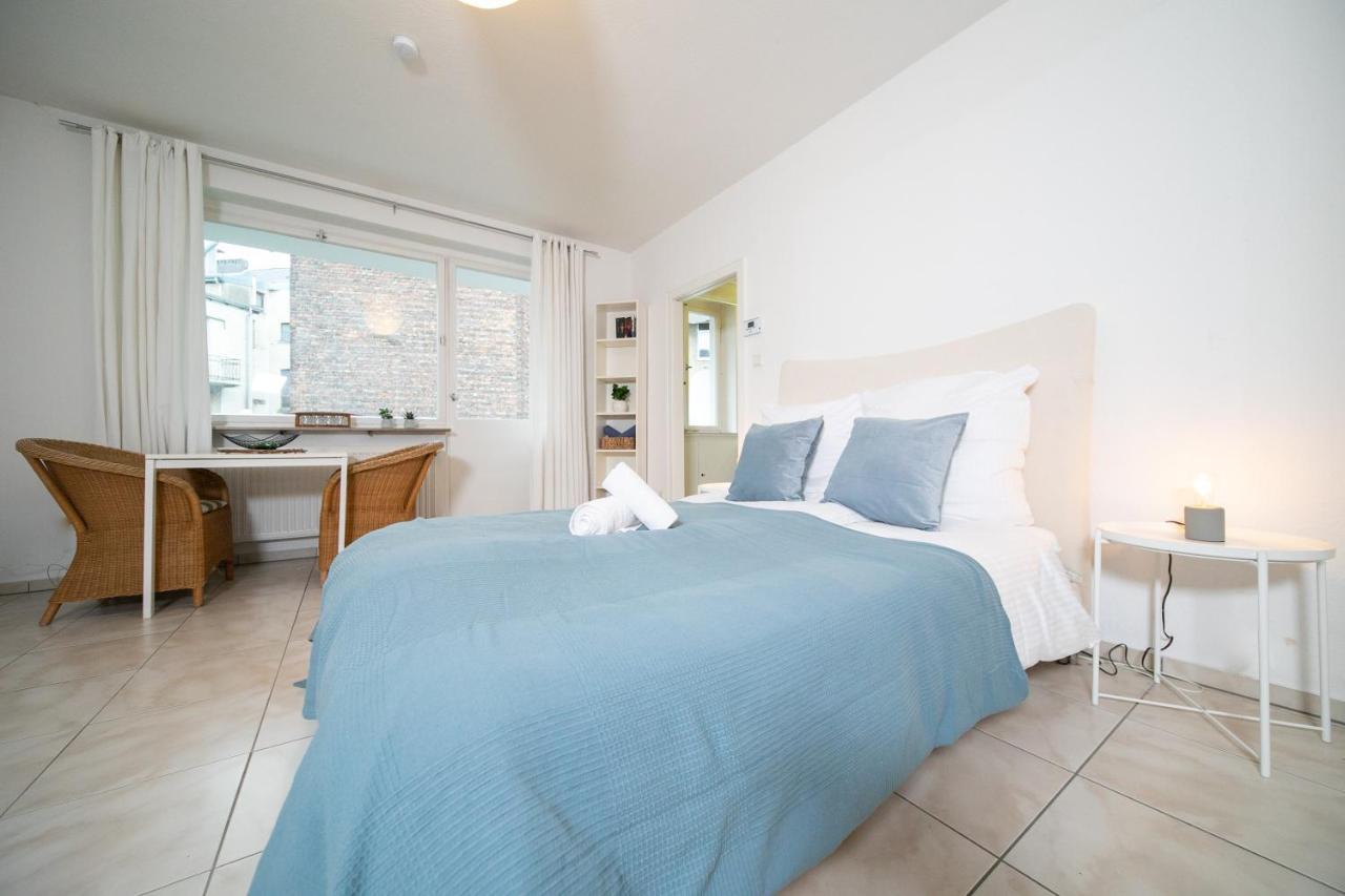 Apartment Blue - Zentral Und Gut Angebunden Дюссельдорф Экстерьер фото