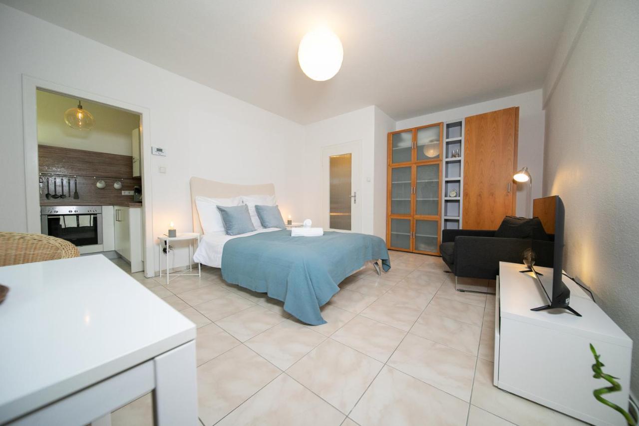 Apartment Blue - Zentral Und Gut Angebunden Дюссельдорф Экстерьер фото